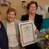 Zum Ehrenmitglied in Anerkennung der langjährigen ehrenamtlichen Tätigkeit wurde Beate Lediger ernannt. Es gratulieren (von links) Vorsitzende Renate Lindner, Schriftführerin Renate Mark, Beate Lediger und Schatzmeisterin Waltraud Pfeuffer.