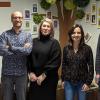 Den Vorstand bilden (von links) Elisabeth Kampf, Holger Seefried, Mihaela Cernobai, Constanze Ziegler und Bastian Büttner.