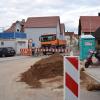 In der Schweizer Straße in Sennfeld werden derzeit die Versorgungsleitungen erneuert. Um das Vorkaufsrecht für ein Grundstück ging es in der jüngsten Gemeinderatssitzung.