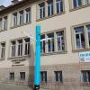 Das Schulgebäude in der Kaiserstraße 2. 