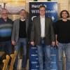 Die „Neugewählten“ mit dem Wahlleiter (von links): Jochen König, Alfred Scheder, Patrick Track, Christian Dopf, Niklas König und Manfred Ländner.