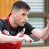 Mannschaftsführer Andre Schäfer (im Bild) ist mit der DJK Leutershausen nach dem 9:3-Erfolg gegen den TSV Bad Königshofen IV auf dem besten Weg Richtung Meisterschaft in der Bezirksoberliga.