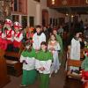 Einzug in die Kirche, Elferrat, Ministranten, Pfarrer A. Kneitz, Famgo-Team.
