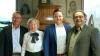 Die Firma Ehrenfels in Karlburg ist ein Familienbetrieb in vierter Generation. Das Bild zeigt (von links) Dieter, Waltraud, Jonas und Uwe Ehrenfels.