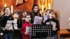 Der Kinderchor bei seinem Auftritt in der Michaeliskirche in Nenzenheim.