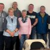 Auf dem Foto Bernd Pretscher, Rita Berger, Klaus Straub, Angelika Scheuplein, Thomas Wirsing, Klaus Wendt, Joachim Scheuring.