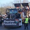 Im Jahr 2019 waren  sie der Hingucker des Faschingszugs: die Alegrüner Fosenöchter eroberten  Zeitlofs als Sinnpiraten.