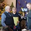 Das Foto zeigt (von links): Ehrenmitglied Robert Schierling, Matthias Puchert (2. Vorstand), Ralf Schmidl (1. Vorstand).