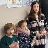 Die Besten beim Malwettbewerb (von links): Karl Bayer, Helen Csillag und Leonie Meixner.
