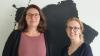 Das Team der Inklusionsberatung: Kristina Schäfer (links) und Kathrin Sterr.