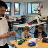 Grundschüler helfen Max auf der Reise durch Frankreich.
