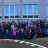 Naturpark-Spessart-Grundschule: Wandertag mit Müllsammelaktion.