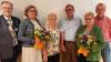 Der neue Vorstand des Würzburger Hospizvereins (von links): Werner Grübl (Schatzmeister), Ulrike Franz-Gräf und Theresia Then (Beisitzerinnen), Wolfgang Engert (1. Vorsitzender), Dr. Gabriele Nägler (Beisitzerin) und Dr. Christian Kirchhoff (2. Vorsitzender). Es fehlt auf dem Bild Christian Birken (Schriftführer).