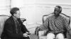 Blick ins Archiv: Afrika-Korrespondent Bartholomäus Grill im Gespräch mit Südafrikas Präsident und Freiheitshelden Nelson Mandela. Blick ins Archiv: Afrika-Korrespondent Bartholomäus Grill im Gespräch mit Südafrikas Präsident und Freiheitshelden Nelson Mandela.