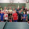 Ferienprogramm: 19 Kinder probierten beim FC Bayern Fladungen das Tischtennisspielen aus.