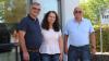 Mit "einem lachenden und einem weinenden Auge" blicken Thomas Rudolph (links), seine Lebensgefährtin Susanne Schnabel und Vater Herbert Rudolph auf die Schließung ihrer Bäckerei-Filialen am 10. September.