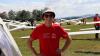 Eric Schneider von der Flugsportgruppe Hammelburg bei der Segelflug-WM für Junioren in Tschechien.