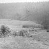 Die Grenze um 1960 zwischen den Ortschaften Willmars und Filke in der Rhön.