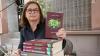 Die Lohrer Autorin Krystyna Kuhn beim Gespräch über ihre achtbändige Romanreihe "Das Tal", für die eine Produktionsfirma aus Berlin die Filmrechte erworben hat.