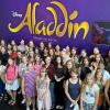 Die Volkacher Realschülerinnen besuchten das Musical Aladdin in Stuttgart.