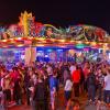 Neben Klassikern wie dem Autoscooter ist in diesem Jahr der 46 Meter hohe Looping-Propeller "Godzilla" neu auf dem Bad Mergentheimer Volksfest.