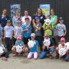 Die Schülerinnen und Schüler der Klasse 2b der Freiherr-von-Zobel-Schule in Großrinderfeld während ihres Besuchs auf dem Milchbauernhof: Sie präsentieren stolz ihre selbst gebastelten Kuhgesichter. Die Schülerinnen und Schüler der Klasse 2b der Freiherr-von-Zobel-Schule in Großrinderfeld während ihres Besuchs auf dem Milchbauernhof: Sie präsentieren stolz ihre selbst gebastelten Kuhgesichter.