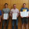 Auf dem Foto von links Klaus Förster (AELF Kitzingen-Würzburg), Johannes Horn (Treinfeld), Raimund Wolf (Bundorf), Markus Lutsch (Bischwind), Lothar Ehehalt (Vorsitzender RZV Franken und MER Unterfranken). Auf dem Foto von links Klaus Förster (AELF Kitzingen-Würzburg), Johannes Horn (Treinfeld), Raimund Wolf (Bundorf), Markus Lutsch (Bischwind), Lothar Ehehalt (Vorsitzender RZV Franken und MER Unterfranken).