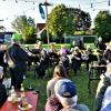 Der schwedische Musikkar Boxholm beim Konzert in Rundelshausen