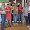 Der Bauernverband wählte die neuen Kreisvorstandschaften für die nächsten fünf Jahre. Im Bild KV-Männer (von links): Eugen Köhler, Karl Köhler, Maria Hoßmann, Johannes Ehehalt, Patrick Wolf, Stefan Kaufmann, Stefan Heiß, Elmar Konrad.