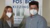 Sind froh, dass sie an der FOS/BOS in Kitzingen unterrichtet werden. Rosalie Steinmeyer und Benedikt Braun.