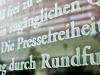 Bundespräsident Frank-Walter Steinmeier: "Wer das Licht der Information aussperren muss, der braucht offenbar Finsternis, für das, was er tut."