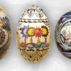 In der Ausstellung "Feinstrich" in der ehemaligen  Kirchhofschule der Kirchenburg in Ostheim v. d. Rhön gibt es  bis 24. April etwa  300 kunstvoll gestaltete Ostereier zu sehen.