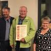 Rainer Marquardt wurde als  Ehrenvorsitzender ernannt. Mit ihm freuten sich die Vorsitzende Petra Schilling und der zweite Vorsitzende Guntram Ulsamer.