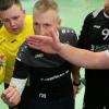 Mario Bitzek (Zweiter von links), Trainer der SpVgg Giebelstadt während einer Auszeit Mario Bitzek (Zweiter von links), Trainer der SpVgg Giebelstadt während einer Auszeit