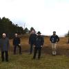 Reinhard Kolb, HGON (von links) Künzells Bürgermeister Timo Zentgraf, Ranger Joachim Walter, Ortsvorsteher Holger Phillipp, Martin Kremer (Biosphärenreservat Rhön), Uwe Barth und Georg Klaus (Arbeitskreisleiter HGON) vor der entbuschten Fläche am Lebersberg. Reinhard Kolb, HGON (von links) Künzells Bürgermeister Timo Zentgraf, Ranger Joachim Walter, Ortsvorsteher Holger Phillipp, Martin Kremer (Biosphärenreservat Rhön), Uwe Barth und Georg Klaus (Arbeitskreisleiter HGON) vor der entbuschten Fläche am Lebersberg.