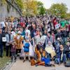 Die Teilnehmerinnen und Teilnehmer am Mozartfest-Projekt "100 für 100", das einen Opus Klassik in der Kategorie Publikums- & Partizipationsprojekte gewann.