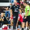 HSC-Coach Frank Ihl (Archivbild) war nach dem 20:36-Debakel der Rotmilane in Gelnhausen bedient und kündigte mittel- und langfristige personelle Konsequenzen an.