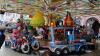 Auf dem Minnirummel der Martini-Messe war das Kinderkarussell  ein Anziehungspunkt.