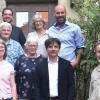 Im Bild (vorne von links) Stephanie Röll, Brigitte Muth-von Hinten, Norbert Ritzer, Peter Etthöfer, (hinten von links) Gerhard von Hinten, Andreas Raps, Ursula Grosch und Sebastian Baumeister.