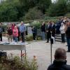 Viele Besucher zeigten Interesse an den Informationen beim "Tag des offenen Friedhofes" in Neubrunn.