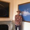 In der Ausstellung „Natur ist magisch ästhetisch“ mit Fotografien und Objekten von Horst Ziegler im Schloss Oberschwappach.