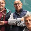 Horst Taupp-Meisner (Mitte) und das Duo "Harmicon".