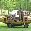 Die Nautilus, das U-Boot von Kapitän Nemo, kam als Musikinstrument auf die Veranstaltung. Die Nautilus, das U-Boot von Kapitän Nemo, kam als Musikinstrument auf die Veranstaltung.