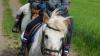 Ferienkinder erkunden mit dem Pony die Umgebung von Großeibstadt. Ferienkinder erkunden mit dem Pony die Umgebung von Großeibstadt.