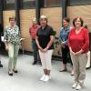 Neugewählter Vorstand des Förderverein GWS (von links): Barbara Heunisch (Schriftführerin), Richard Eyrich (Beisitzer), Annelie Wirth (Kassiererin), Herbert Simet (Beisitzer), Gabi Christa (Beisitzerin), Birgit Müller (Beisitzerin), Sieglinde Geulen (Erste Vorsitzende) und Susi Kaderschafka (Zweite Vorsitzende).