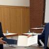Gemeinderat Bernhard Scheckenbach und Erster Bürgermeister Roland Schmitt
