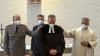 Investitur: Brigadegeneral Ruprecht von Butler, der leitende Polizeidirektor Thomas Lehmann und der katholische Militärpfarrer Dr. Andreas Rudiger verpflichten Jochen Fiedler (vorne) als evangelischen Militärpfarrer. Investitur: Brigadegeneral Ruprecht von Butler, der leitende Polizeidirektor Thomas Lehmann und der katholische Militärpfarrer Dr. Andreas Rudiger verpflichten Jochen Fiedler (vorne) als evangelischen Militärpfarrer.