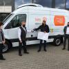 Ingrid und Erwin Partes, Sebastian Dosch (1.Vorsitzender der Tafel Marktheidenfeld), Peter Kulzer (Vorsitzender des Rotary Clubs), von links. Ingrid und Erwin Partes, Sebastian Dosch (1.Vorsitzender der Tafel Marktheidenfeld), Peter Kulzer (Vorsitzender des Rotary Clubs), von links.