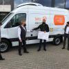 Ingrid und Erwin Partes, Sebastian Dosch (1.Vorsitzender der Tafel Marktheidenfeld), Peter Kulzer (Vorsitzender des Rotary Clubs), von links. Ingrid und Erwin Partes, Sebastian Dosch (1.Vorsitzender der Tafel Marktheidenfeld), Peter Kulzer (Vorsitzender des Rotary Clubs), von links.