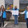 Im Bild (von links) Johanna Anken, Vorsitzender Helmut Fries und Schriftführerin Christa Rüger von der Bahnhofsmission. Im Bild (von links) Johanna Anken, Vorsitzender Helmut Fries und Schriftführerin Christa Rüger von der Bahnhofsmission.